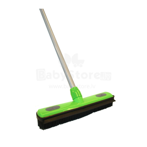 Rubber Floor Brush with Telescopic Handle