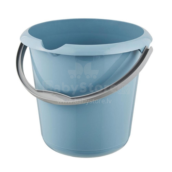 Bucket with spout 10L Mika Ø30x28cm blue