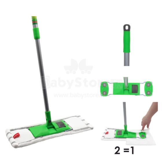 Floor Brush 40cm with telescopic handle