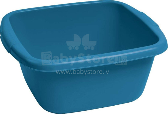 Bowl square 14L blue