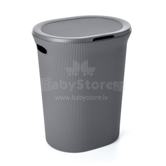 Laundry box Baobab 40L grey