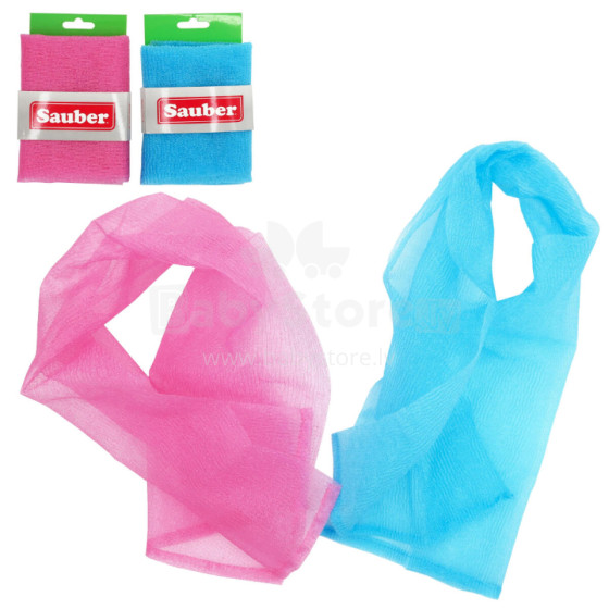 Scrub towel pink/blue