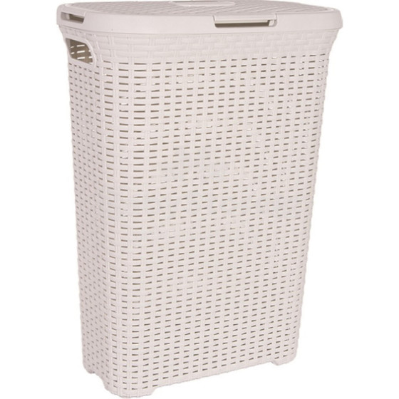 Laundry box Style 40L 44,8x26,5x61,5cm in cream