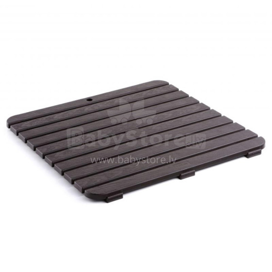 Shower tray 55x55cm brown