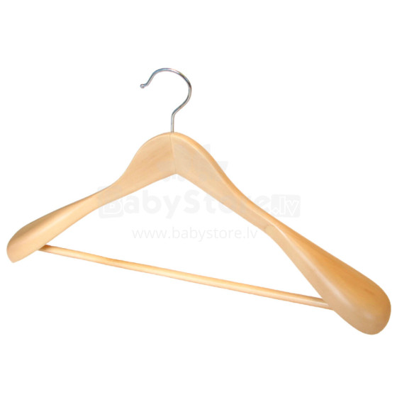 Clothes rack, wide shoulders, wooden