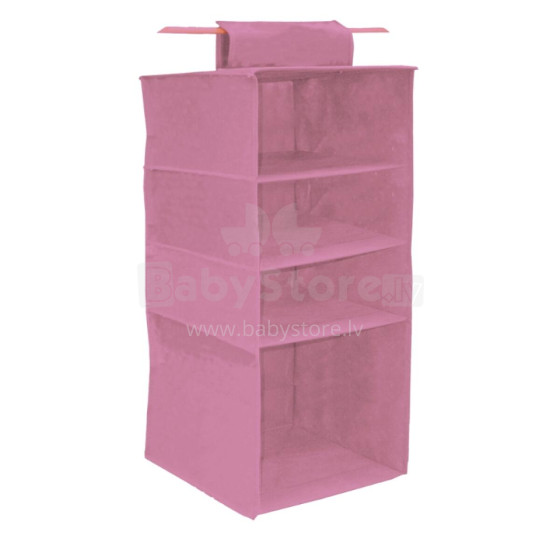 Hanging organizer with 4 shelves 33x33x82cm Blossom