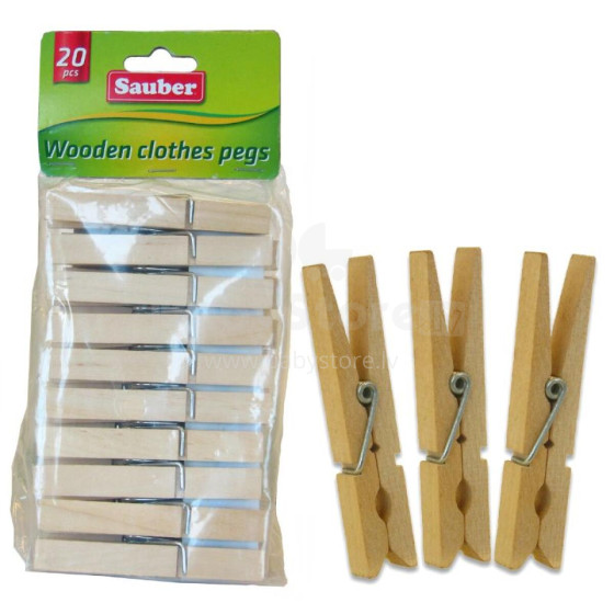 Wooden laundry hook 20pcs