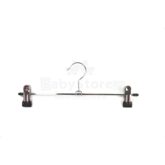 Hanger for skirts/pants with clips Metal Metal 30cm