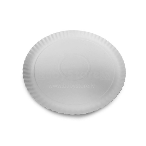 Paper trays white set of 3 Easy Bake Bio Ø23cm