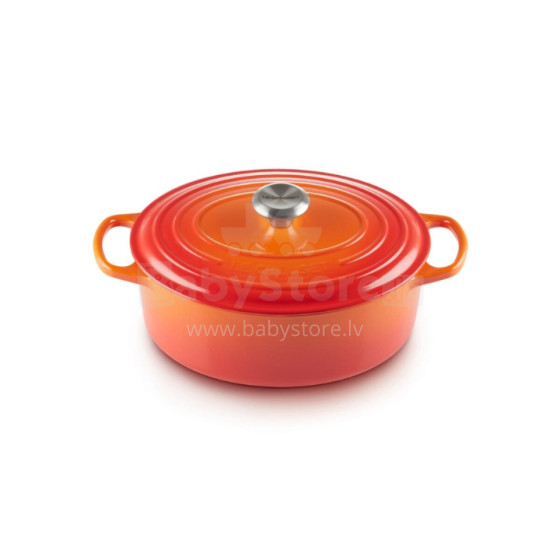 Le Creuset Cast iron pot oval 27cm / 4.1L orange