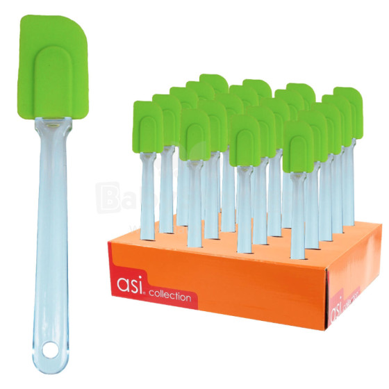 Silicone spatula green