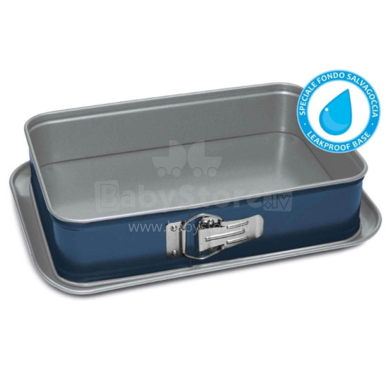 Cake tin rectangular XBake 19x28x7cm 