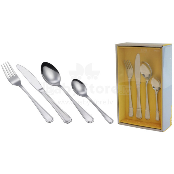 Cutlery set 24pcs. Villa 4,0/1,7/1,7/1,7/1,5mm