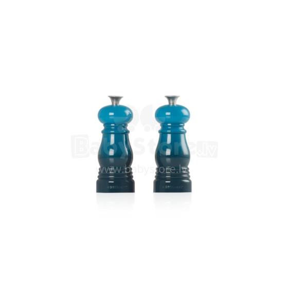 Le Creuset Salt and pepper grinder set 11cm blue