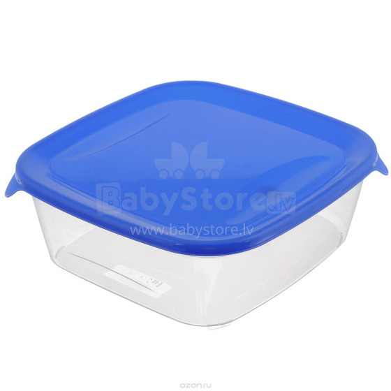 Food container square 1,7L Fresh&amp;Go blue