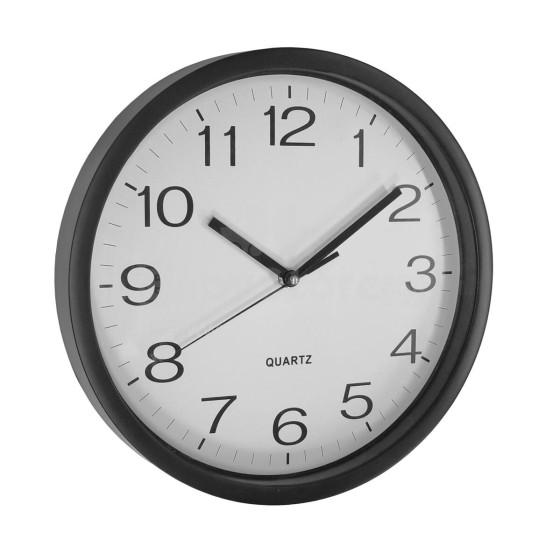 Wall clock Ø31cm black