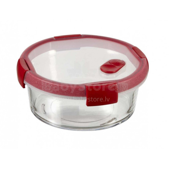 Glass food bowl round 0,6L Smart Cook