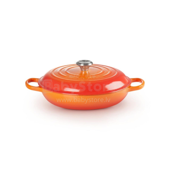 Le Creuset Cast iron shallow pot 30cm / 3,5L orange 