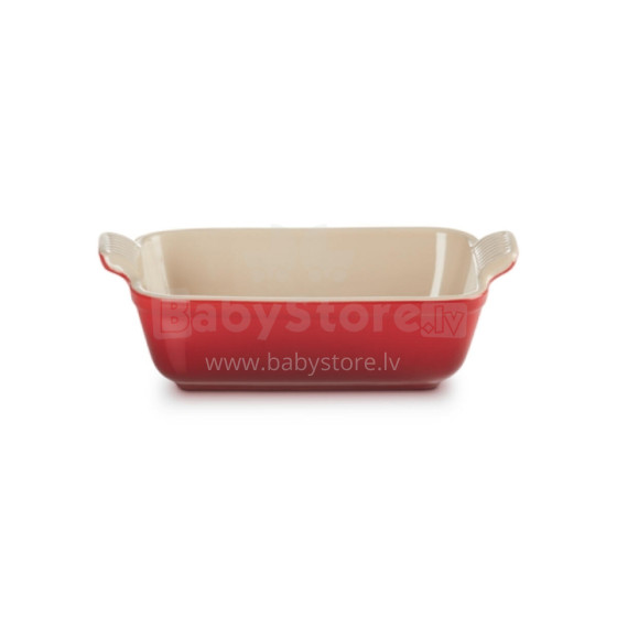 Le Creuset Rectangular Heritage Stoneware 19x14cm / 1,1L orange