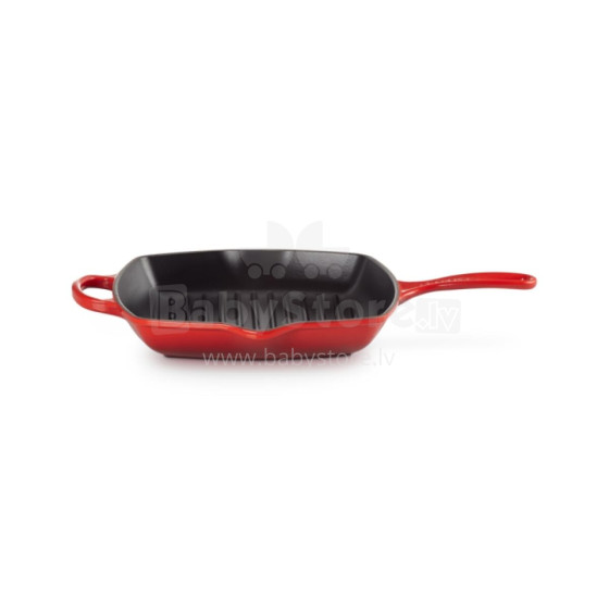 Le Creuset Cast iron grill pan square 26x26cm red