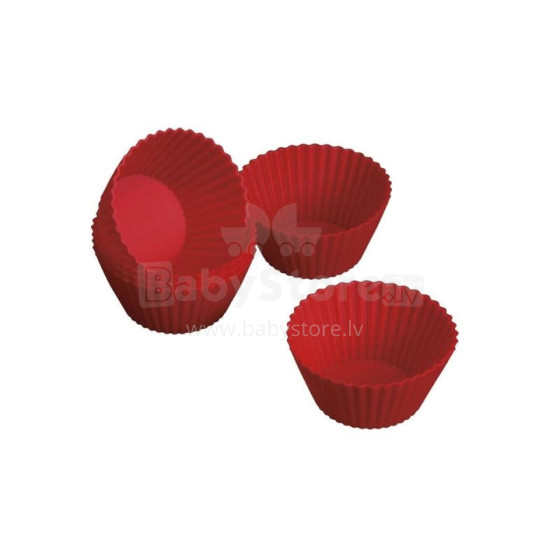 Silicone cupcake forms 6 pcs. Juliette Ø 6.5 x 3 cm