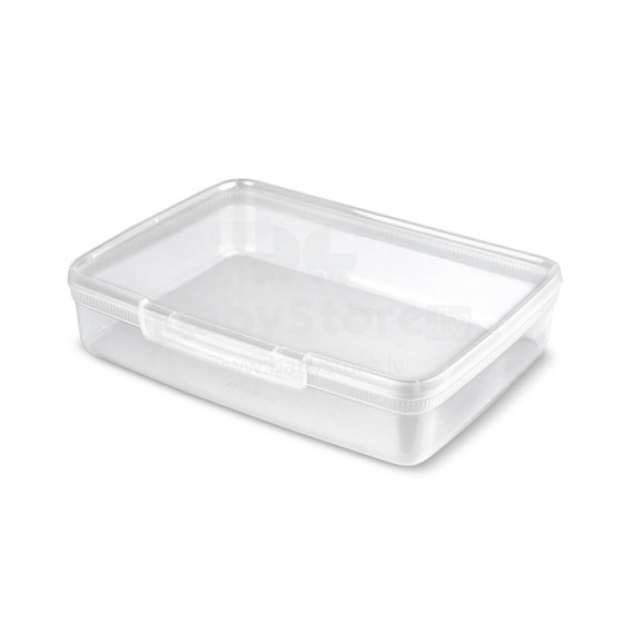 Food Storage Rectangular 4,4L Snap Box Transparent