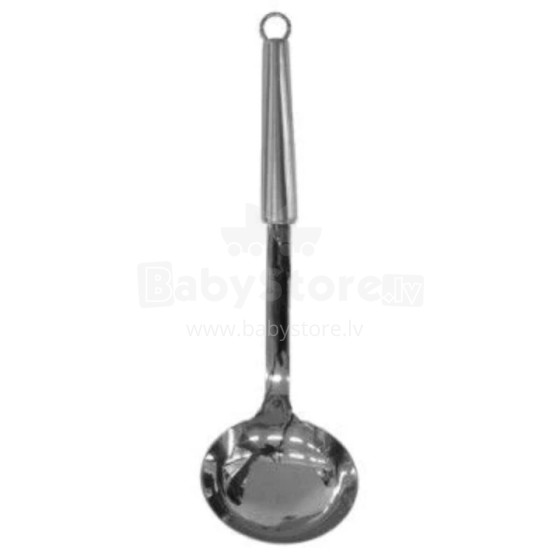 Stainless steel soup ladle