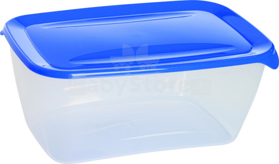 Food container rectangle 5L Fresh&amp;Go blue