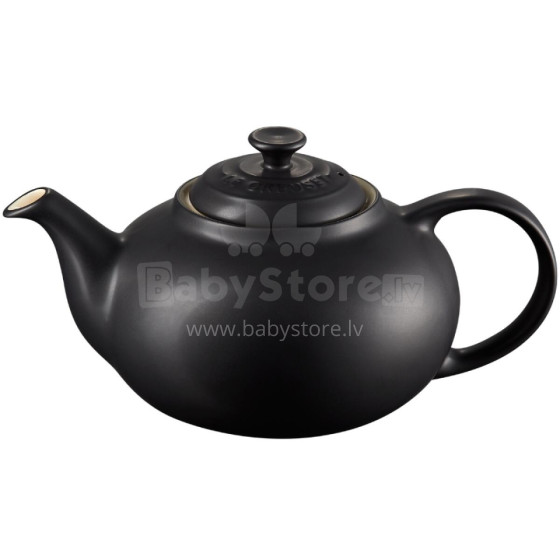 Le Creuset Teapot stoneware 1,3L black