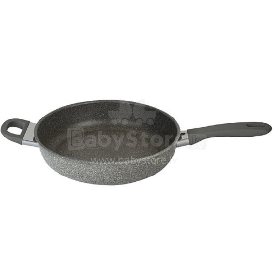 Murano deep frying pan with 2 handles Ø28cm/4,5mm