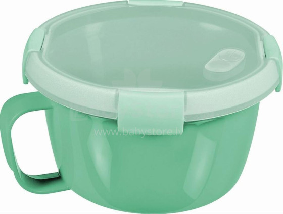 Noodles food bowl round 0,9L Smart To Go Ø16x10cm soft green