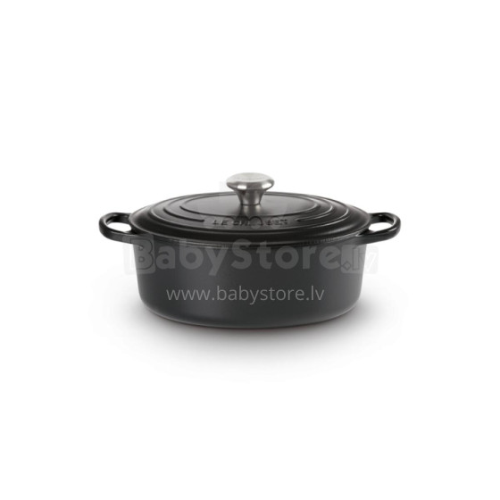 Le Creuset Cast iron pot oval 27cm / 4.1L matte black