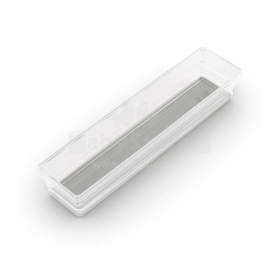 Box Sistemo Organizer 4 30 x 7.5 x 5 cm transparent/light grey