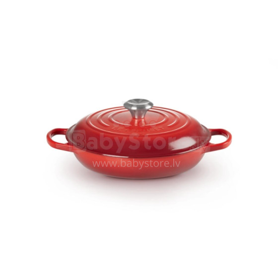 Le Creuset Cast iron shallow pot 30cm / 3,5L red 