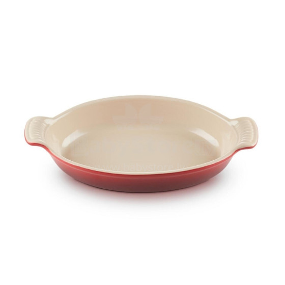 &quot;Le Creuset&quot; ovalus kepimo indas &quot;Heritage&quot; 28 cm / 1,6 l raudonas