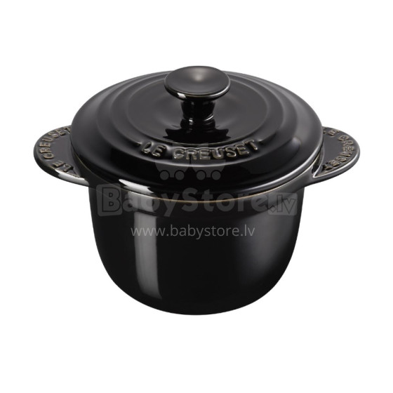 Le Creuset Trauks Mini Cocotte akmens masas Ø13cm / 0,45L melns