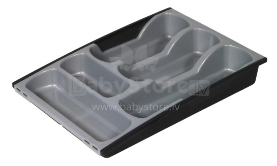 Tableware dish 30x42x6,4cm black/silver