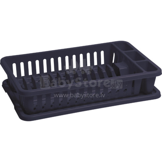 Dish dryer 26,5x42x8,8cm dark blue