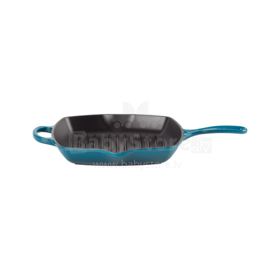 Le Creuset Cast iron grill pan square 26x26cm blue