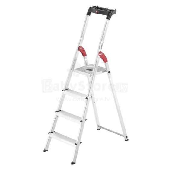 Household ladder L60 StandardLine / aluminium / 4 steps