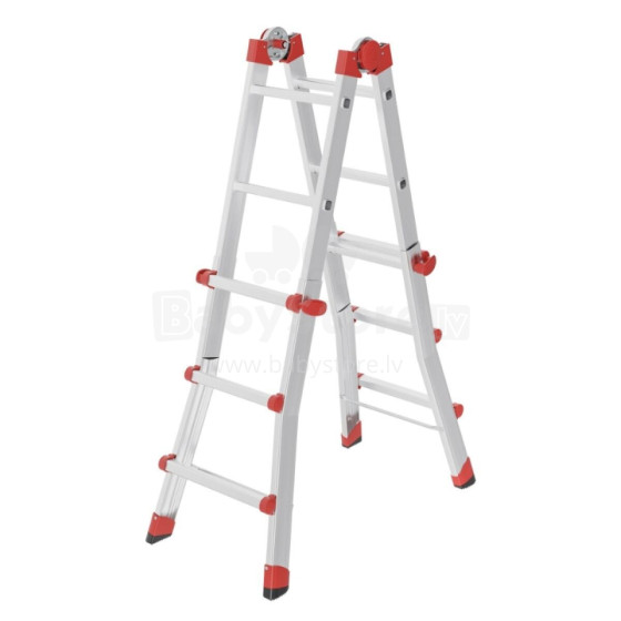 Multi-purpose ladder M80 / aluminium / 4x3 steps