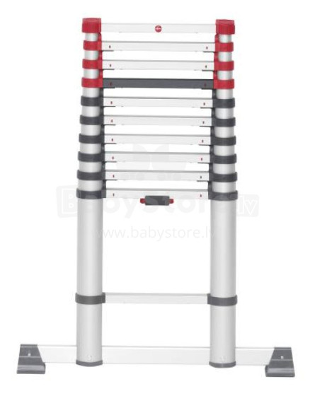 Telescopic ladder T80 FlexLine / aluminium / 11 steps