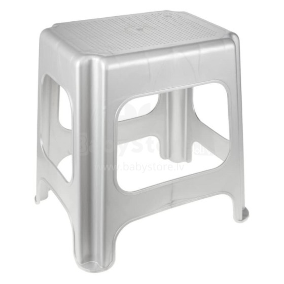 Stool &quot;Maxi&quot; Max 41x33,5x42,5cm light silver