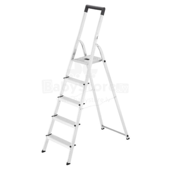 Household ladder Selekta L40 BasicLine / aluminium / 5 steps