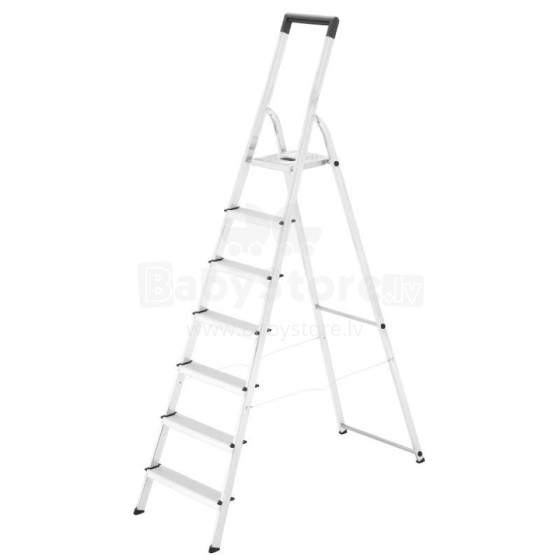 Household ladder Selekta L40 BasicLine / aluminium / 7 steps