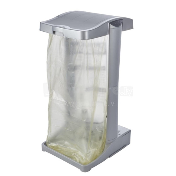 Waste Bag System Ole 35x40x75cm light silver