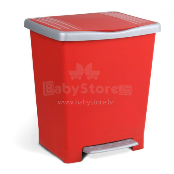 Pedal Bucket Millenium 23L red