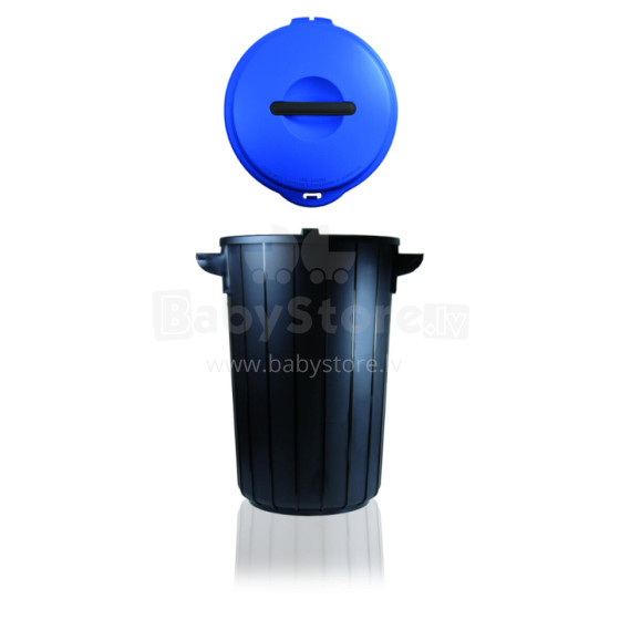 Waste bin Ecosolution 35L 42,5x37,5x54cm dark grey/blue