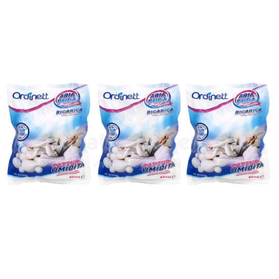 Drėgmės sugėriklio pridėjimas 3 vnt. x 450 g neutralus kvapas