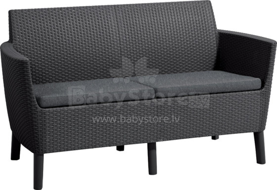 Salemo 2 Seater Sofa grey